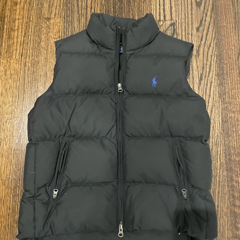 Polo down vest